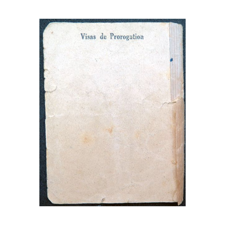 permis de circulation frontalière Morbier (Jura) zone frontalière Suisse 1947