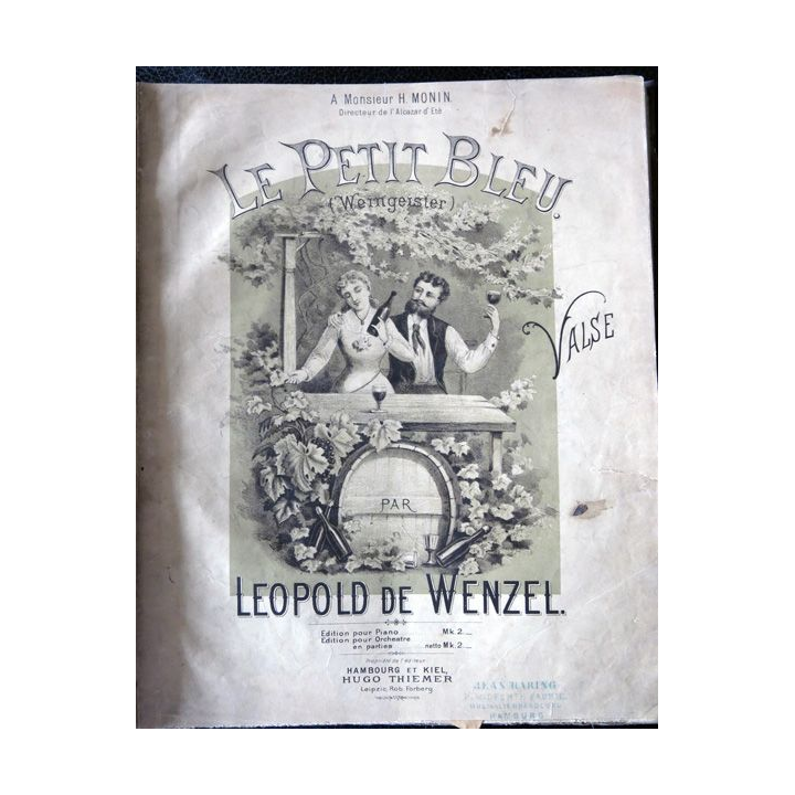 Recueil relié Blanche Uzelmann 1911 - Editeurs Siegel & Schimell in Berlin