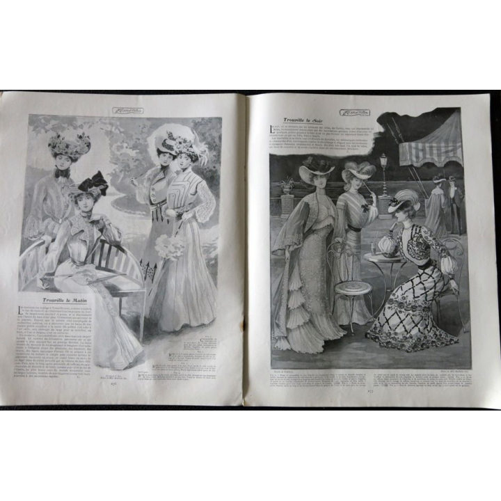 Publication Femina N° 14 - 1° année du 15 août 1901, Publication Pierre Lafitte Paris