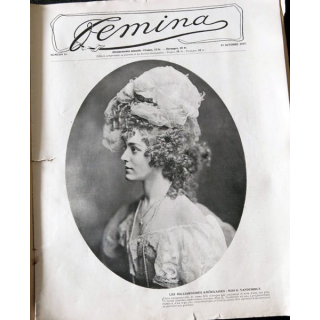 Publication Femina N° 18 - 1° année du 15 octobre 1901, Publication Pierre Lafitte Paris