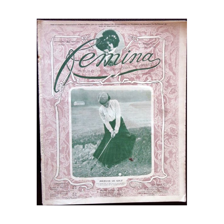 Publication Femina N° 59 - 3° année du 1° juillet 1903, Publication Pierre Lafitte Paris