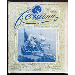 Publication Femina N° 58 - 3° année du 15 juin 1903, Publication Pierre Lafitte Paris