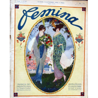 N° Exeptionnel Publication Femina N° 292 - 13° année du 15 mars 1913, Publication Pierre Lafitte Paris