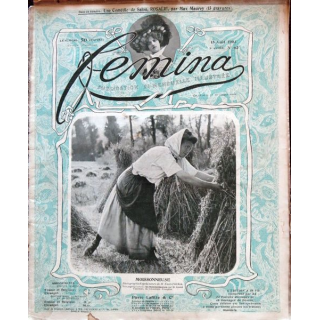 Publication Femina N° 62 - 3° année du 15 août 1903, Publication Pierre Lafitte Paris