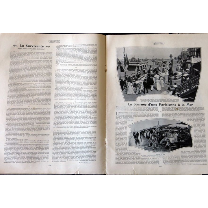 Publication Femina N° 62 - 3° année du 15 août 1903, Publication Pierre Lafitte Paris