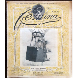 Publication Femina N° 61 - 3° année du 1° août 1903, Publication Pierre Lafitte Paris