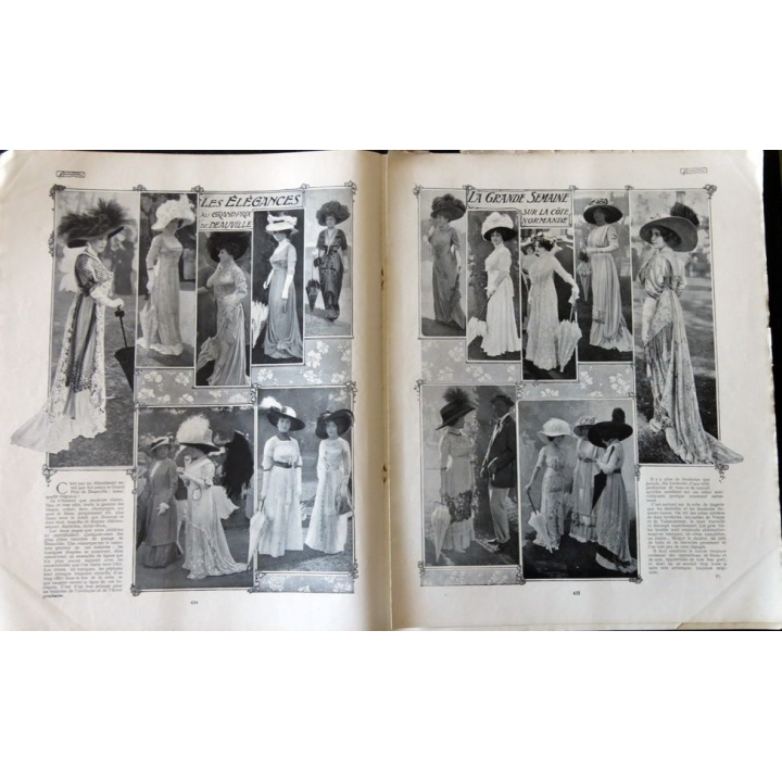 Publication Femina N° 207 - 9° année du 1° septembre 1909, Publication Pierre Lafitte Paris