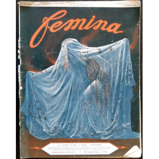 Publication Femina N° 203 - 9° année du 1° juillet 1909, aux éditions Pierre Lafitte & Cie Paris
