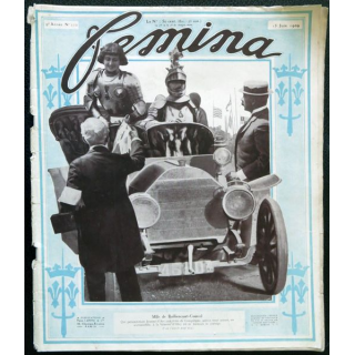 Publication Femina N° 202 - 9° année du 15 juin 1909, aux éditions Pierre Lafitte & Cie Paris