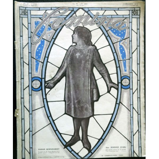 Publication Femina N° 214 - 9° année du 15 décembre 1909, aux éditions Pierre Lafitte & Cie Paris