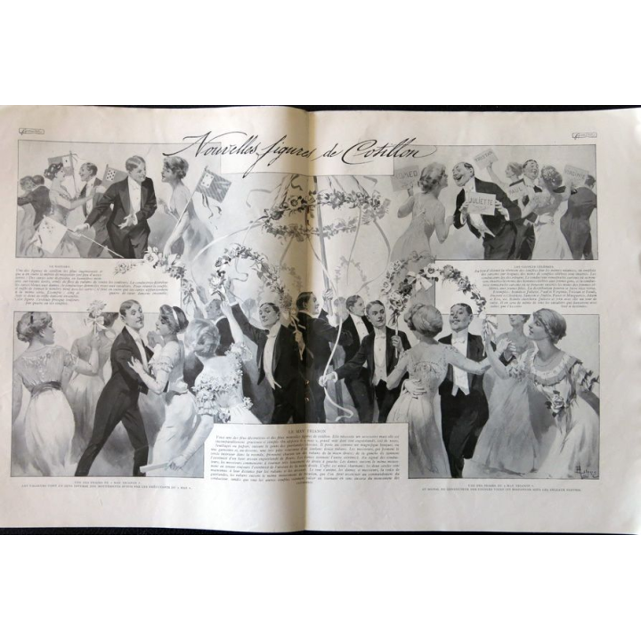 Publication Femina N° 214 - 9° année du 15 décembre 1909, aux éditions Pierre Lafitte & Cie Paris