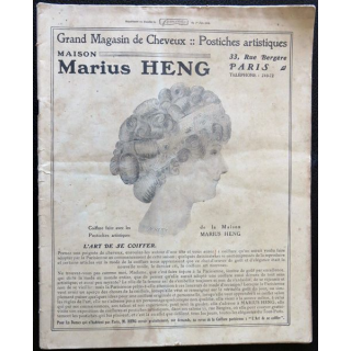 Publication Femina N° 201 - 9° année du 1° juin 1909, aux éditions Pierre Lafitte & Cie Paris