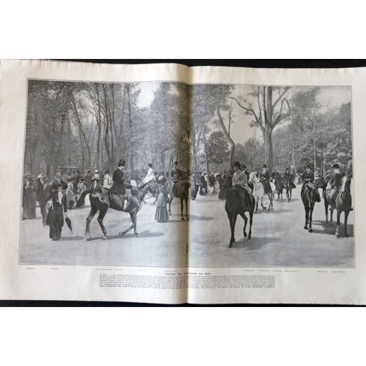 Publication Femina N° 201 - 9° année du 1° juin 1909, aux éditions Pierre Lafitte & Cie Paris