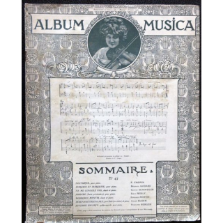 Album Musica N° 47, aux éditions Pierre Lafitte & Cie Paris