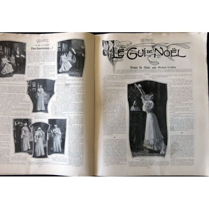Publication Femina Noël N° 70 - 3° année - 15 décembre 1903, aux éditions Pierre Lafitte & Cie Paris