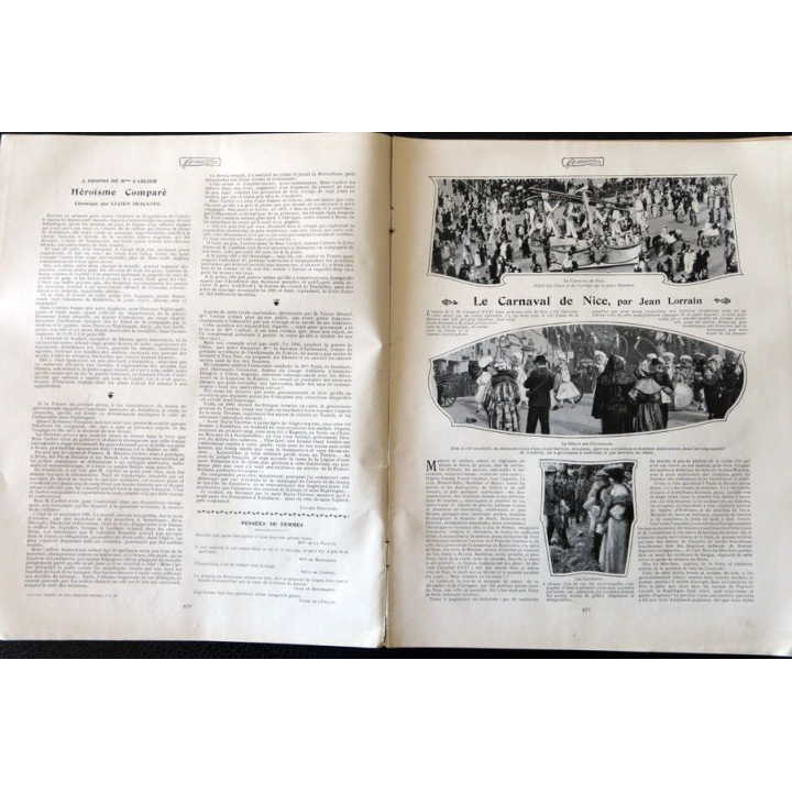 Publication Femina N° 52 - 3° année du 15 mars 1903, aux éditions Pierre Lafitte & Cie Paris