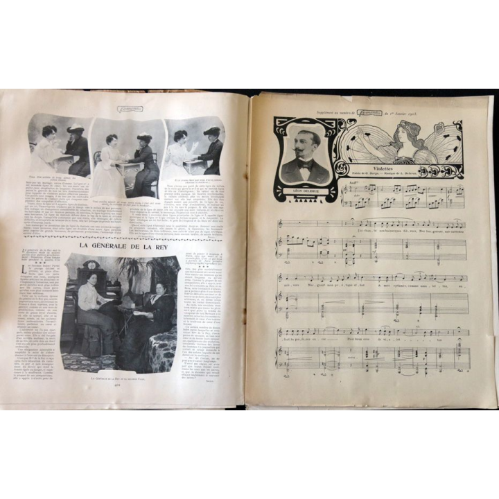 Publication Femina N° 47 - 3° année du 1° janvier 1903, aux éditions Pierre Lafitte & Cie Paris