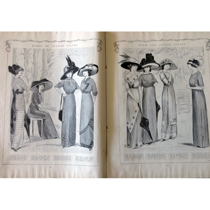Supplément Publication Femina  -  du 15 mars 1911, aux éditions Pierre Lafitte & Cie Paris