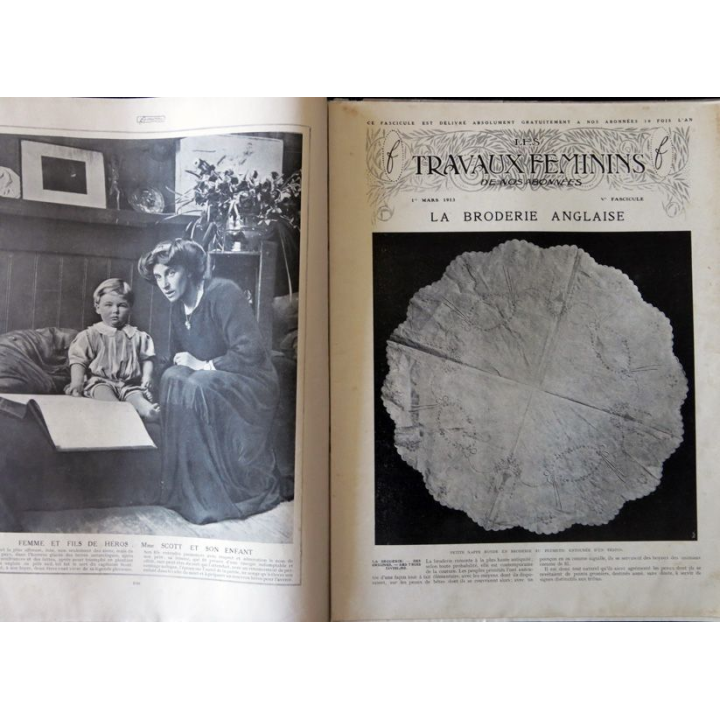 Publication Femina N° 291 - 13° année du 1° mars 1913, aux éditions Pierre Lafitte & Cie Paris