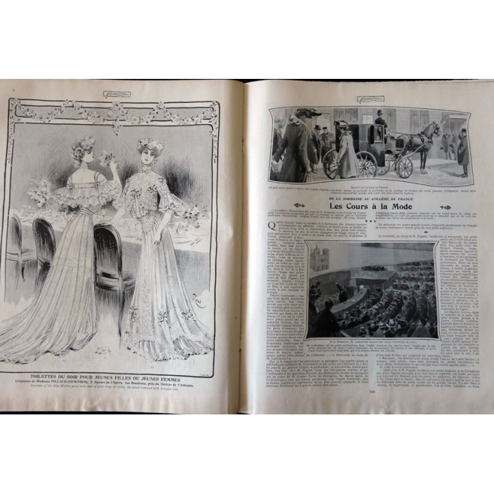 Publication Femina N° 69 - 3° année du 1° décembre 1903, aux éditions Pierre Lafitte & Cie Paris