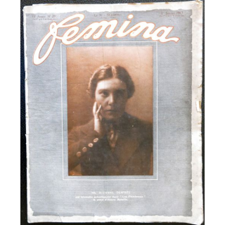 Publication Femina N° 287 - 13° année du 1° janvier 1913, aux éditions Pierre Lafitte & Cie Paris