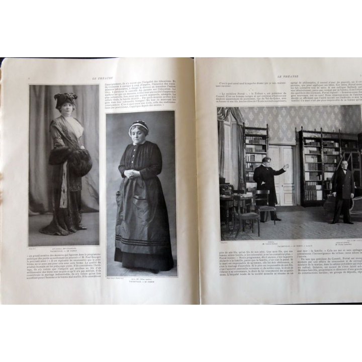 Publication Le Théatre - N° 295 - Avril 1911, Editeurs Manzi, Joyant & Cie Paris