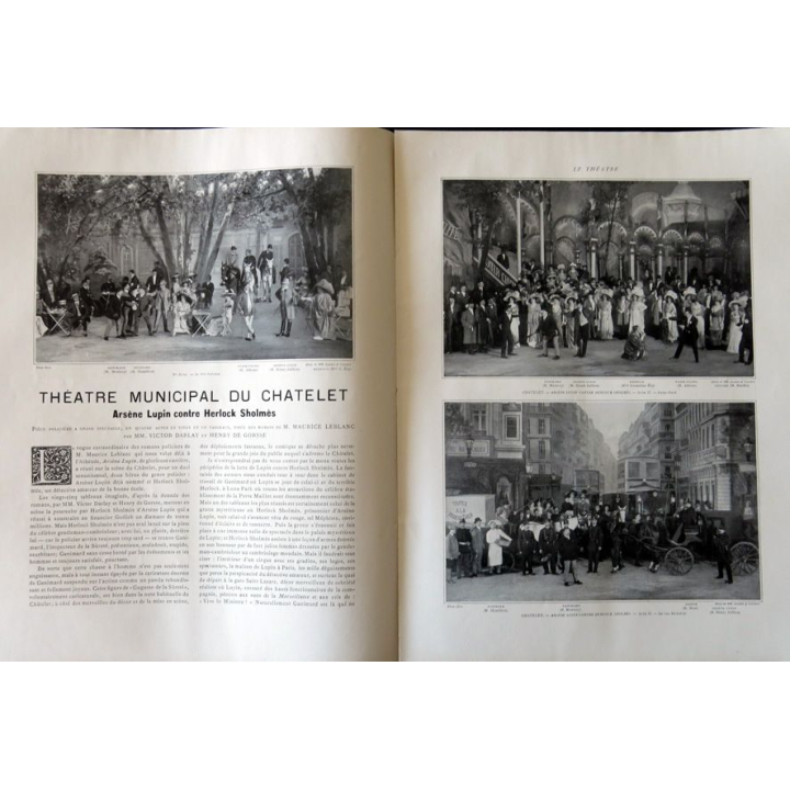 Publication Le Théatre - N° 289 - janvier 1911, Editeurs Manzi, Joyant & Cie Paris