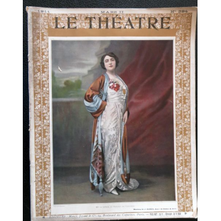 Publication Le Théatre - N° 294 - mars 1911, Editeurs Manzi, Joyant & Cie Paris