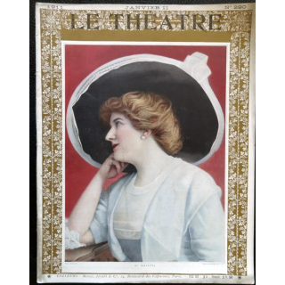 Publication Le Théatre - N° 290- janvier 1911, Editeurs Manzi, Joyant & Cie Paris