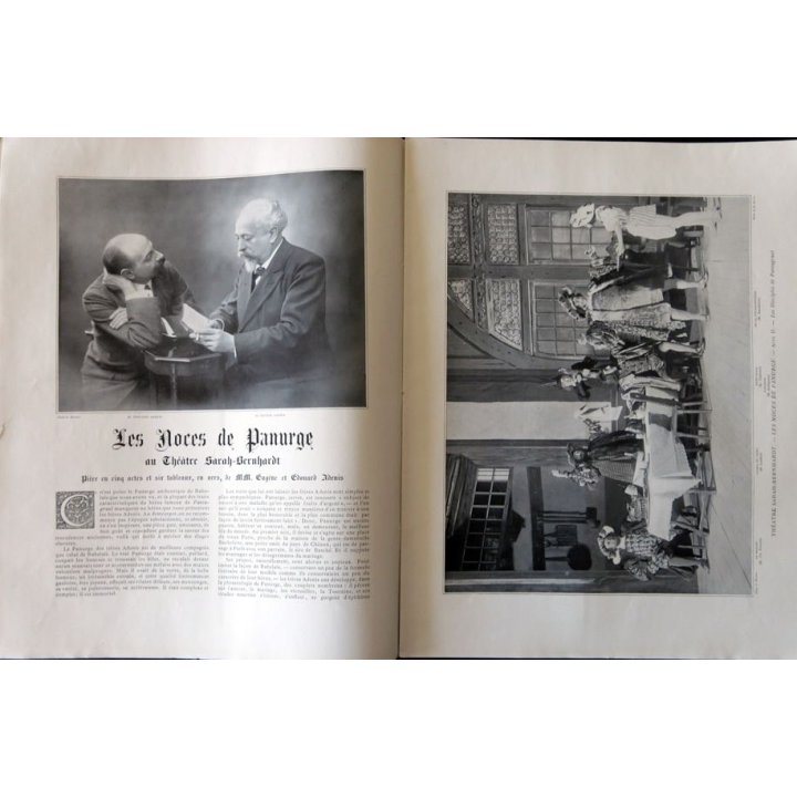 Publication Le Théatre - N° 290- janvier 1911, Editeurs Manzi, Joyant & Cie Paris