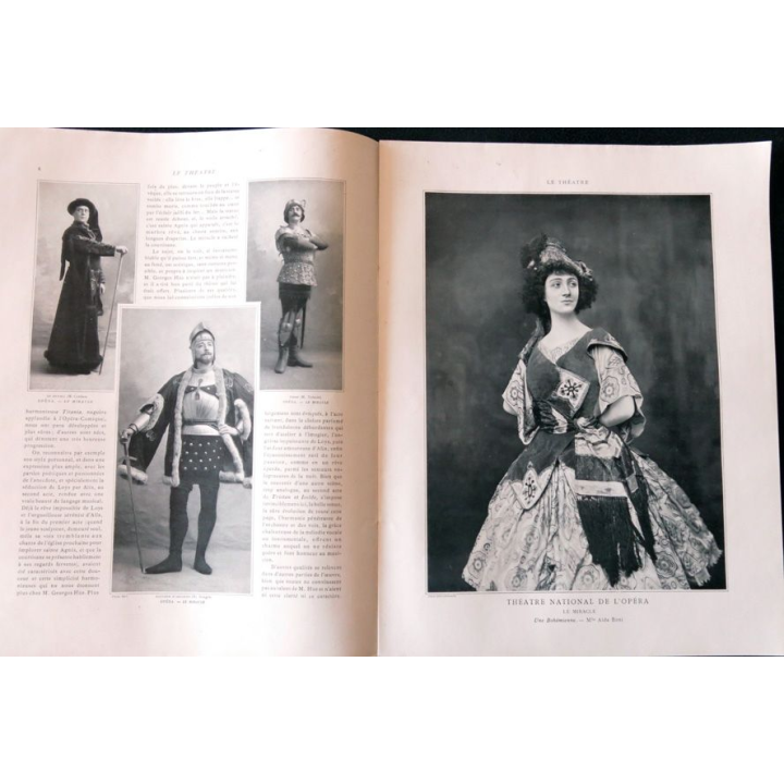 Publication Le Théatre - N° 291- février 1911, Editeurs Manzi, Joyant & Cie Paris