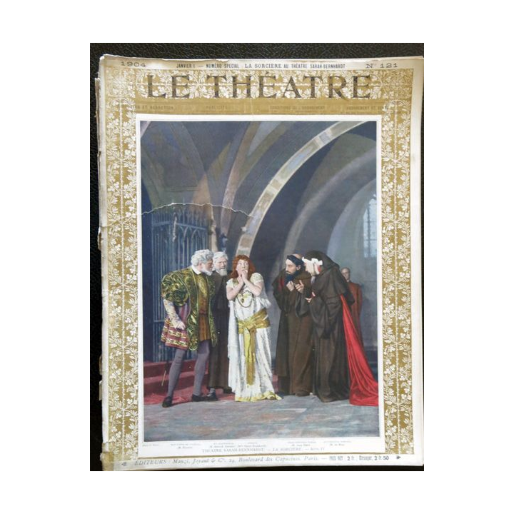 Publication Le Théatre - N° 121- janvier 1904 N° spécial, Editeurs Manzi, Joyant & Cie Paris