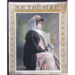 Publication Le Théatre - N° 197- mars 1907, Editeurs Manzi, Joyant & Cie Paris