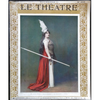 Publication Le Théatre - N° 286 - novembre 1910, Editeurs Manzi, Joyant & Cie Paris