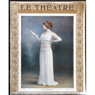Publication Le Théatre - N° 292 - février 1911, Editeurs Manzi, Joyant & Cie Paris