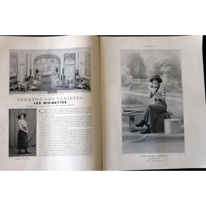 Publication Le Théatre - N° 292 - février 1911, Editeurs Manzi, Joyant & Cie Paris