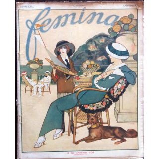 Publication Femina N° 303 - 13° année du 1° septembre 1913, aux éditions Pierre Lafitte & Cie Paris