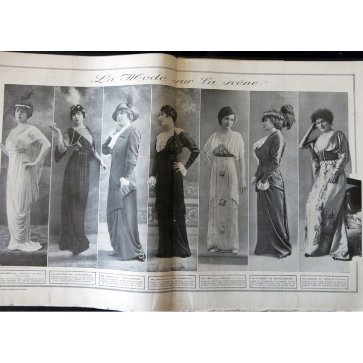 Publication Femina N° 290 - 13° année du 15 février 1913, aux éditions Pierre Lafitte & Cie Paris