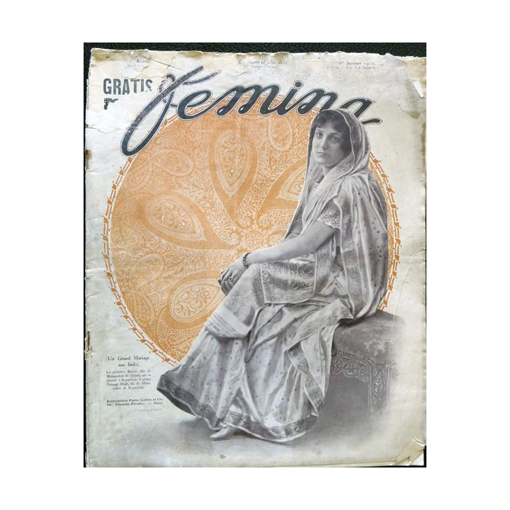 Publication Femina N° 239 - 11° année du 1° janvier 1911, aux éditions Pierre Lafitte & Cie Paris