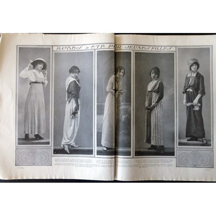 Publication Femina N° 300 - 13° année du 15 juillet 1913 aux éditions Pierre Lafitte & Cie Paris