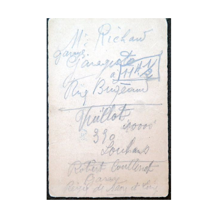 Carte du Garage de Peugeot de Bourg (Ain)
