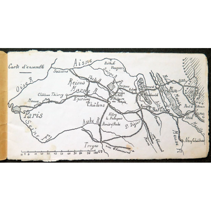 Document de consignes pour le déplacement du 151° RI au Camp de Chalons en 1909