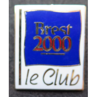 Pin's Le Club Brest 2000 en émail