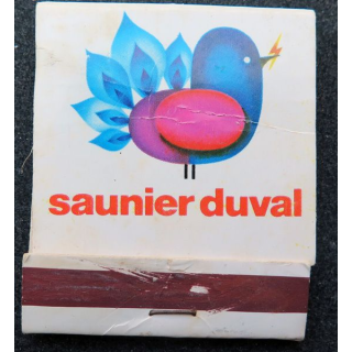 BOITE D'ALLUMETTES : Saulnier Duval (entamée)
