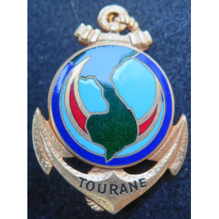 VIETNAM : COMPAGNIE DE GARNISON DE TOURANE ÉMAIL