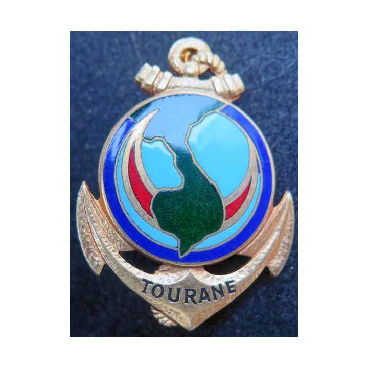 VIETNAM : COMPAGNIE DE GARNISON DE TOURANE ÉMAIL