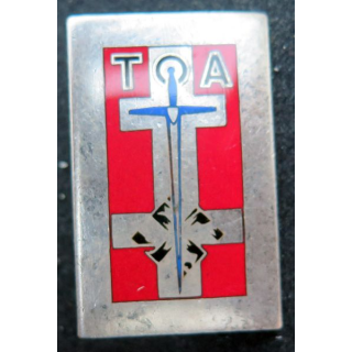 TOA : Troupes d'occupation en Allemagne Drago Béranger H. 506 en émail dos guilloché
