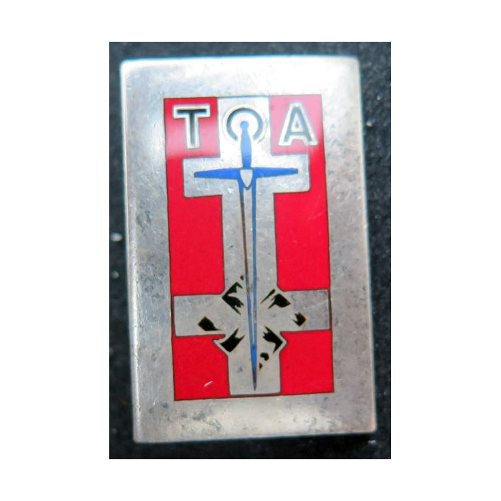 TOA : Troupes d'occupation en Allemagne Drago Béranger H. 506 en émail dos guilloché