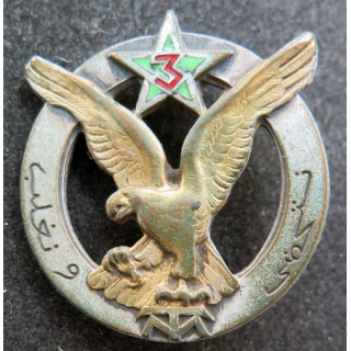 3° RTM : 3° régiment de tirailleurs marocains fabrication Drago Paris en émail