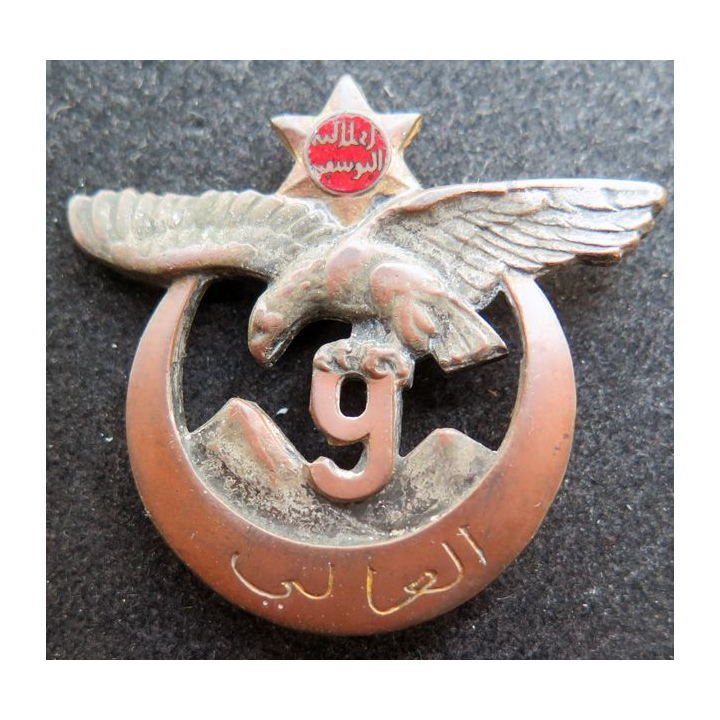 9° RTA : 9° régiment de tirailleurs algériens Drago Olivier Métra tout bronze